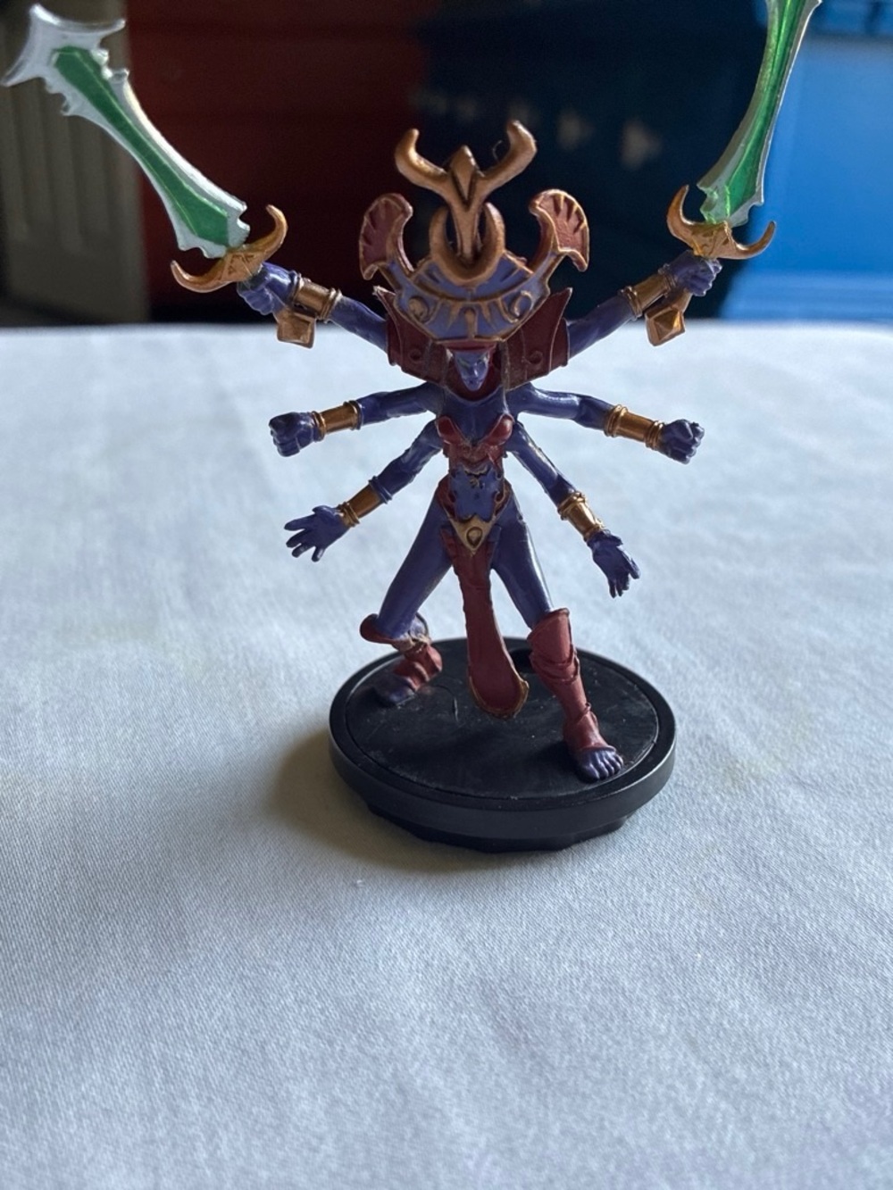 Purple Multi-Armed Fantasy Action Figure - Kids Toys